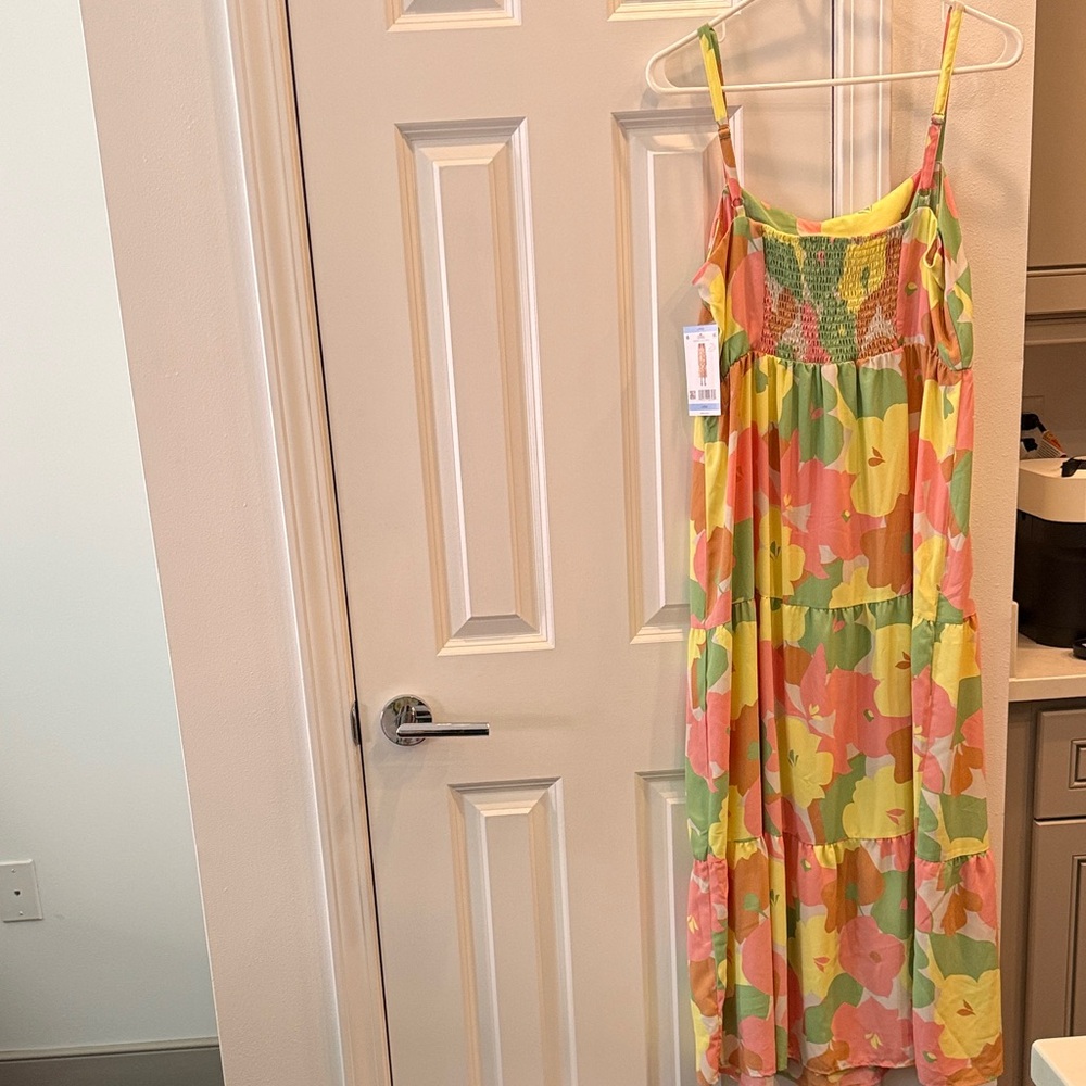 Floral Maxi Dress in Multicolor